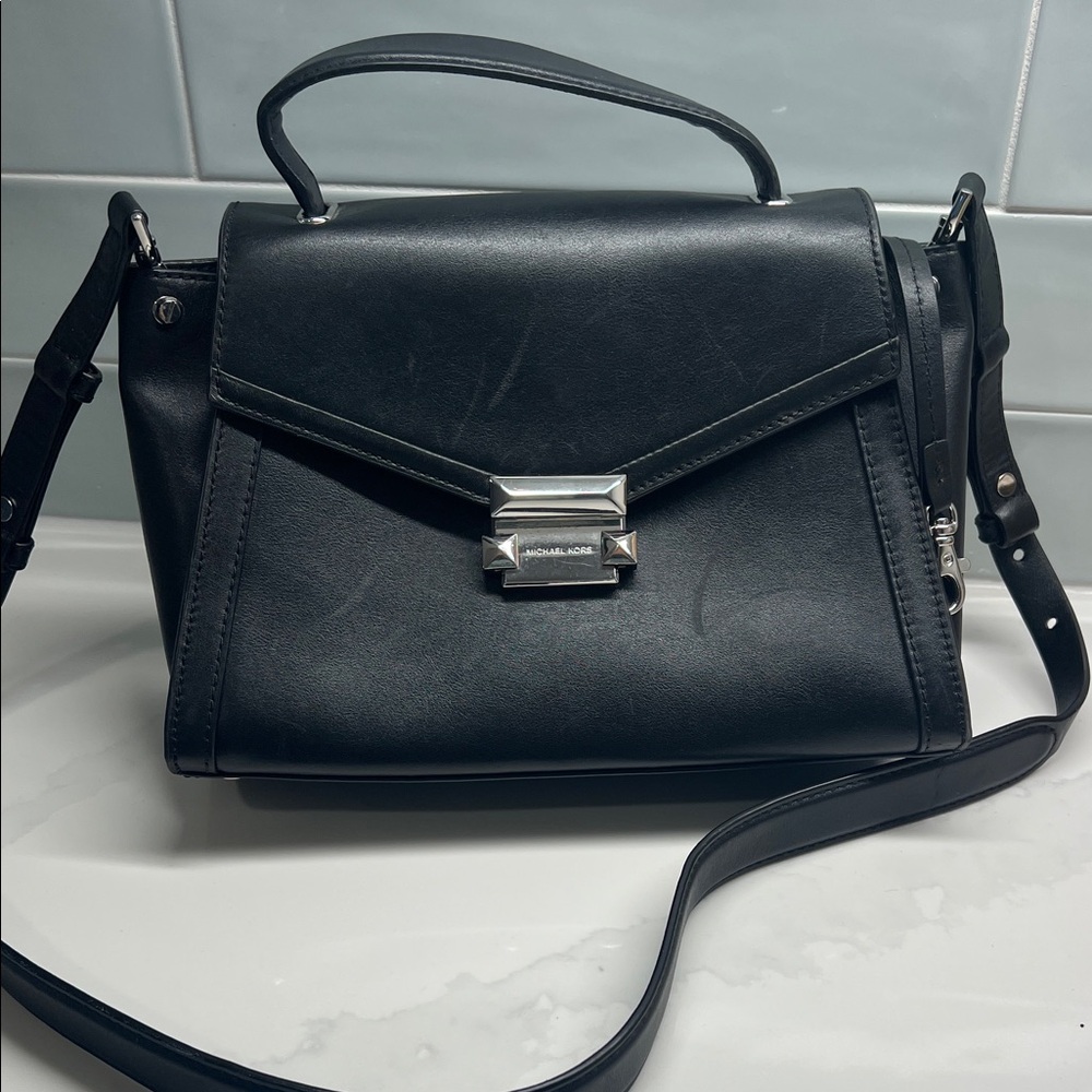 Michael Kors Black Satchel Bag